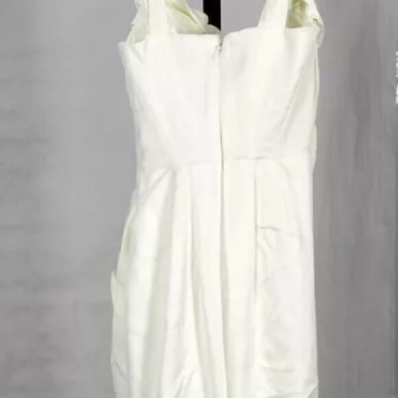 HOUSE OF CB 'Delphine' Ivory Draped Corset Bridal Gown Size S Small NWOT - Picture 16 of 16